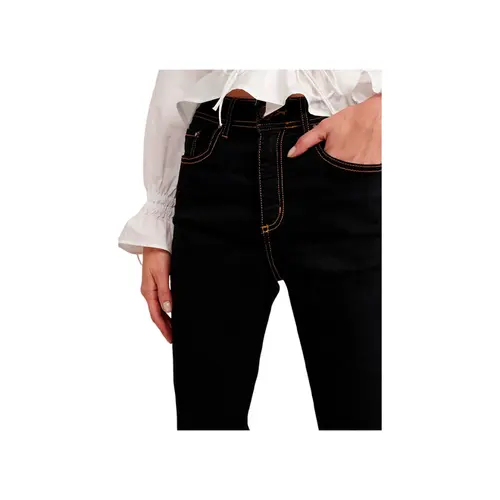 Le Lis Calça Jeans Paula Bootcut II Black Escuro
