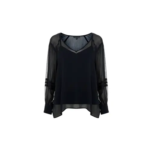 Le Lis Blusa Alana Azul Marinho