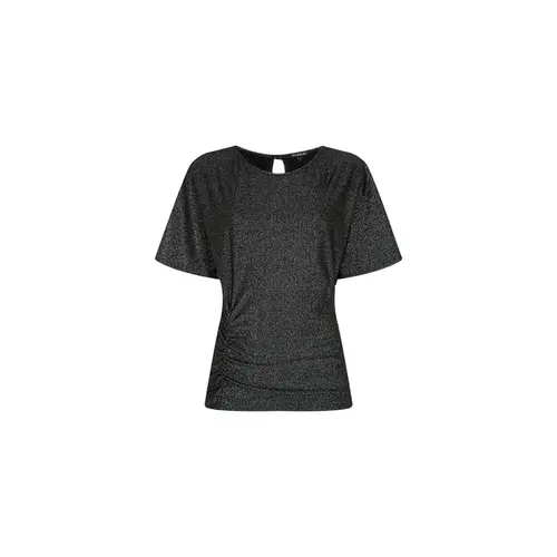 Le Lis Blusa Luna Preto com Prata
