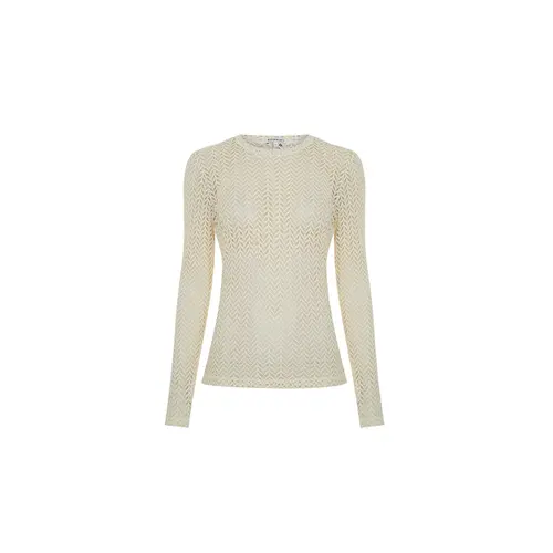 Le Lis Blusa Tali Bege Claro