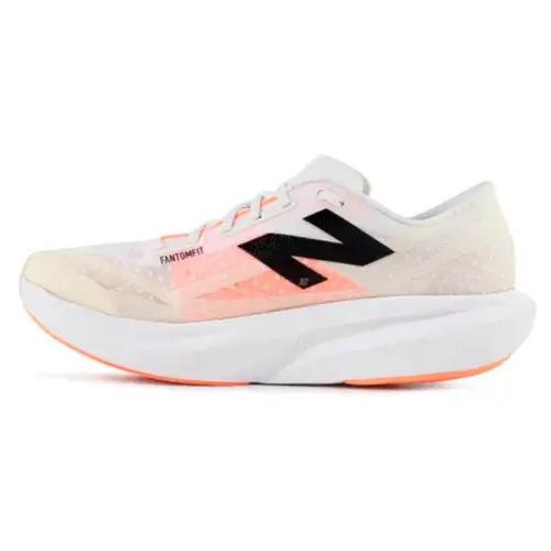 New Balance Tenis M Fuelcell Rebel V4 Branco/Laranja