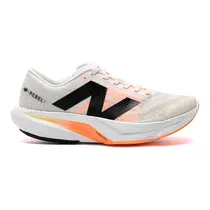 New Balance Tenis M Fuelcell Rebel V4 Branco/Laranja