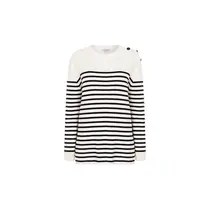 Le Lis Blusa Pull Listrado Off & Marinho