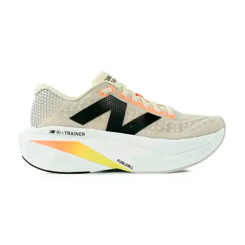 New Balance Tenis F Fuelcell Supercomp Trainer V3 Bege Claro