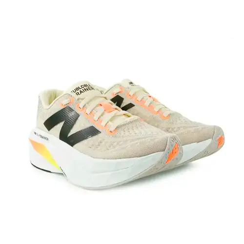 New Balance Tenis F Fuelcell Supercomp Trainer V3 Bege Claro