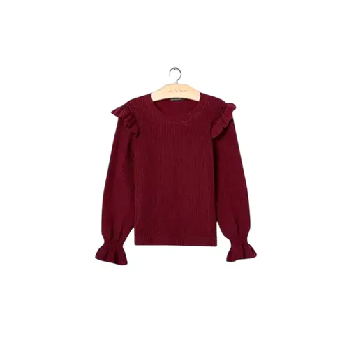Le Lis Petit Blusa Lala Vermelho Escuro