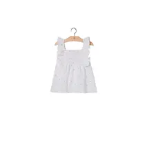 Le Lis Petit Regata Lana Off White Com Detalhes Rosa