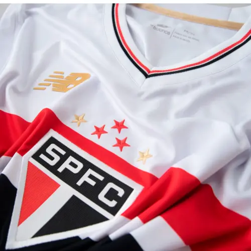 New Balance Camisa U Manga Longa São Paulo I 2025 (BVP)