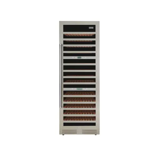 Tecno Adega 152 Garrafas 415L 3 Zonas Abertura Direita Professional Inox 220v