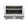 Tecno Adega 141 Garrafas 415L 3 Zonas Abertura Esquerda Professional Inox 220v