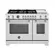 Bertazzoni Fogão Gás 122cm 6Q 2 Fornos Master Inox 127v