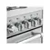 Bertazzoni Fogão Gás 90cm 5B Forno Master NV Inox 220v