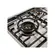 Tecno Cooktop Gás 90cm 5Q Inox Escovado 220v
