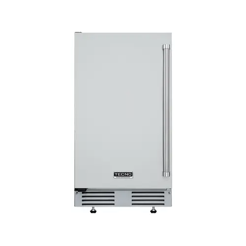 Tecno Máquina de Gelo 50KG Dia Gaveta 15KG Professional Inox 220v