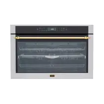 Tecno Forno Embutir 90cm Elétrico 138L Air Fry Inox Escovado Vintage 220v