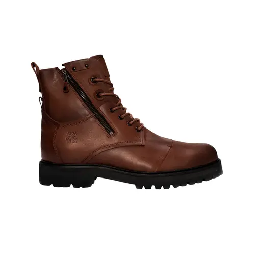 John John Bota Masculino Hover Brown Marrom Escuro