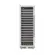 Tecno Adega 163 Garrafas 425L Dual Zone Abertura Esquerda Professional Inox 220v