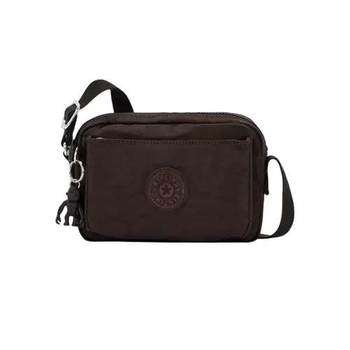 Kipling Bolsa Transversal Abanu - Marrom