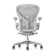 Herman Miller Cadeira Aeron Remasterizada Mineral/Base Dark Mineral E Rod C7