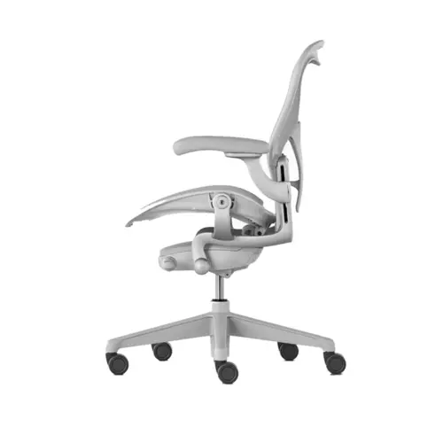 Herman Miller Cadeira Aeron Remasterizada Mineral/Base Dark Mineral E Rod C7 Tam B