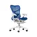 Herman Miller Cadeira Mirra 2 Triflex Turquesa Com Branco