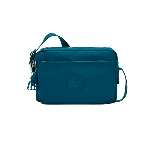 Kipling Bolsa Transversal Abanu M - Cosmic Emerald
