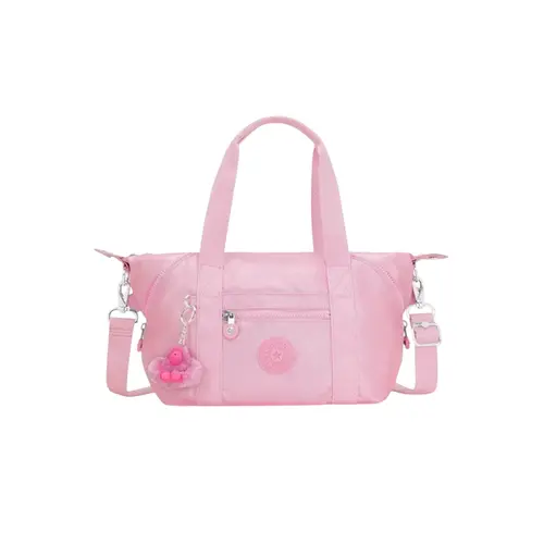 Kipling Bolsa de Ombro Art Mini - Metallic Lilac