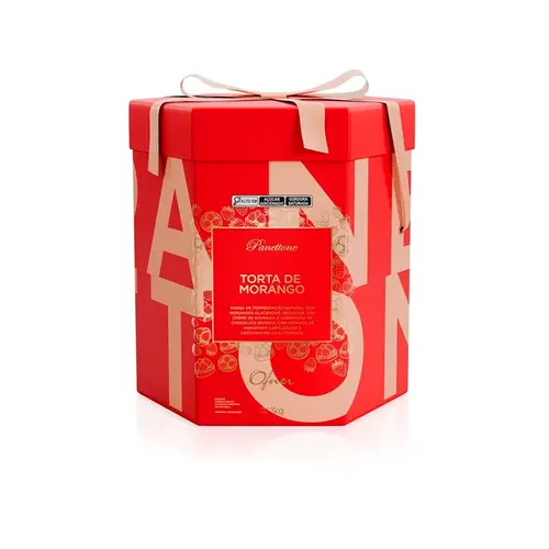 Ofner Panetone Torta de Morango 1kg