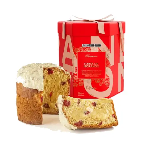Ofner Panetone Torta de Morango 1kg