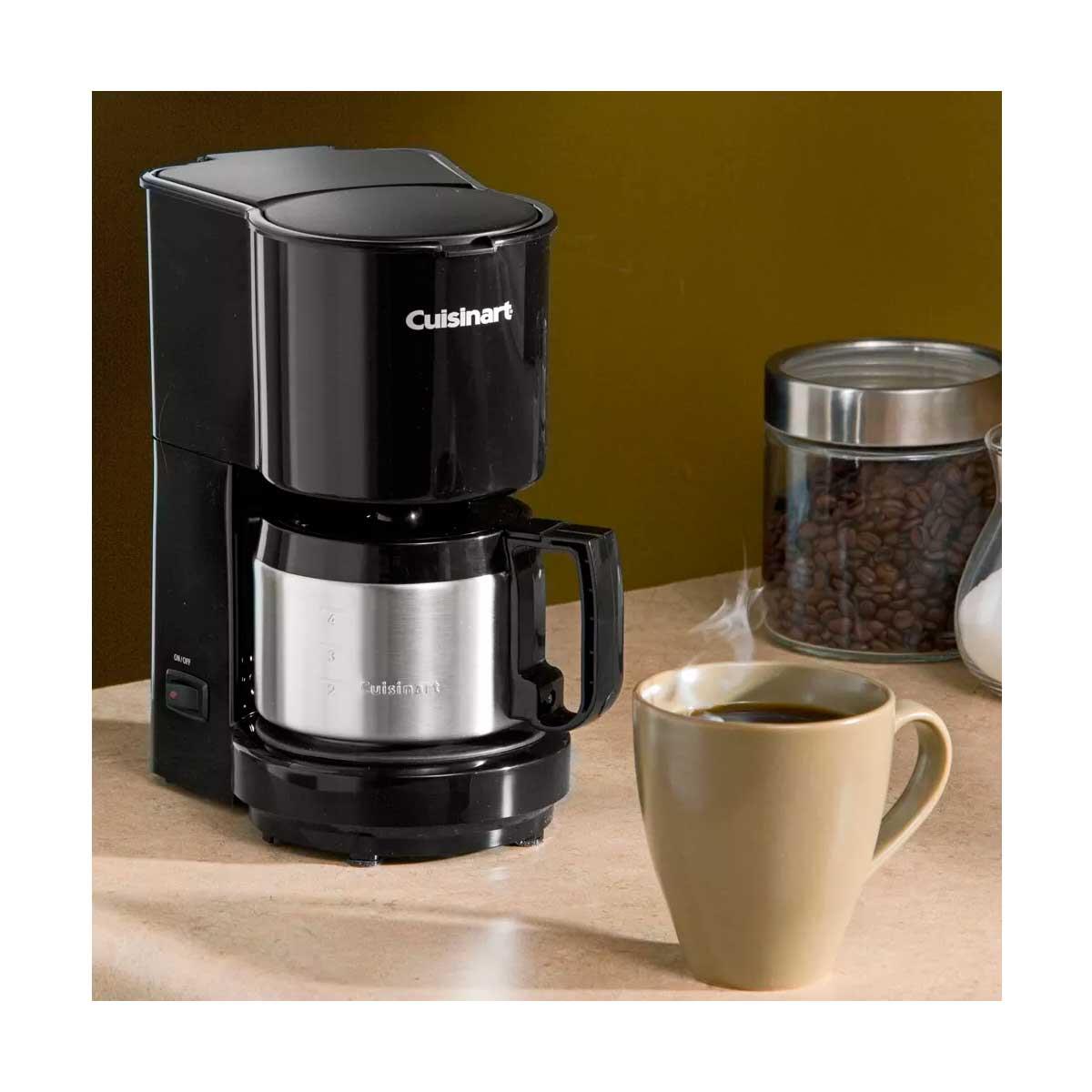 Cafeteira Cuisinart DCC450BK Preta Jarra Inox 127V