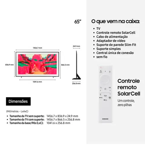 Samsung Tv The Frame Pro 65 Qled Smart 4k 144hz 2025