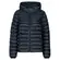 Tommy Hilfiger Jaqueta Fem Lw Padded Global Stripe Azul