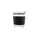 Wolff Copo De Vidro Com Cinta de Silicone Preto 350ml