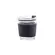 Wolff Copo De Vidro Com Cinta de Silicone Preto 350ml