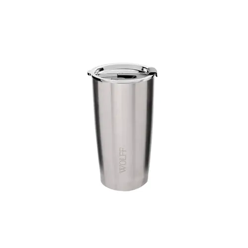Wolff Copo Termico de Aço Parede Dupla C/ Tampa 600ml