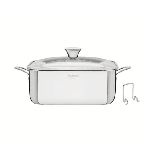 Tramontina Caçarola 7.3l Funda Quadrada Grano Aço Inox