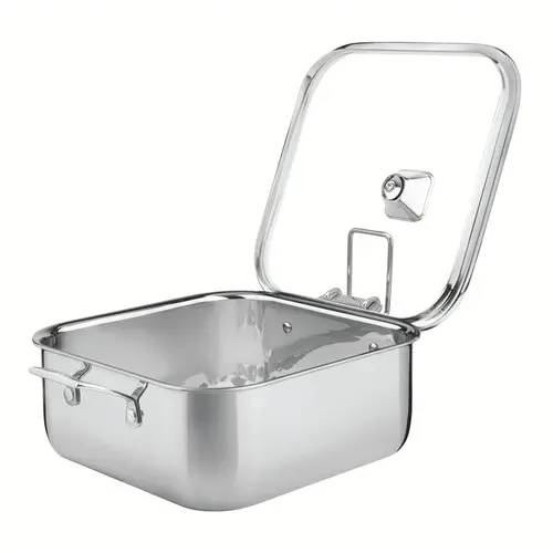 Tramontina Caçarola 7.3l Funda Quadrada Grano Aço Inox