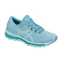 asics verde agua e roxo