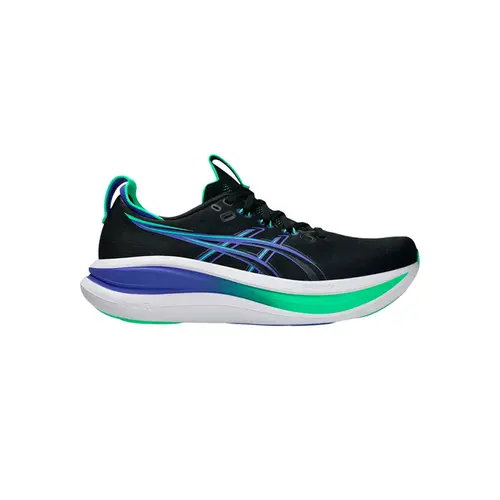 Asics Tênis Masculino Gel Nimbus 28 Black/Cobalt Burst 1011C127 (003)
