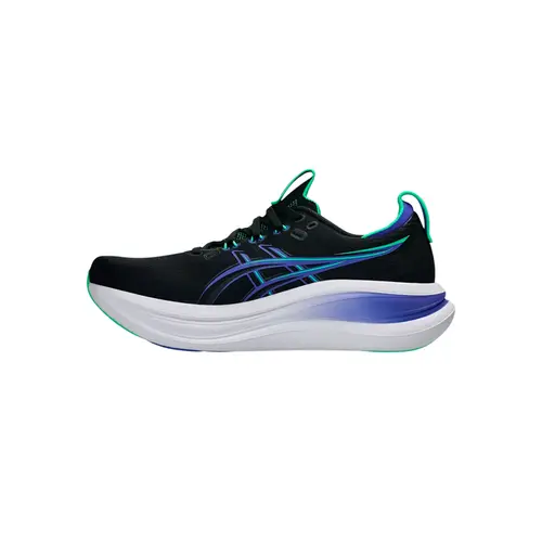 Asics Tênis Masculino Gel Nimbus 28 Black/Cobalt Burst 1011C127 (003)