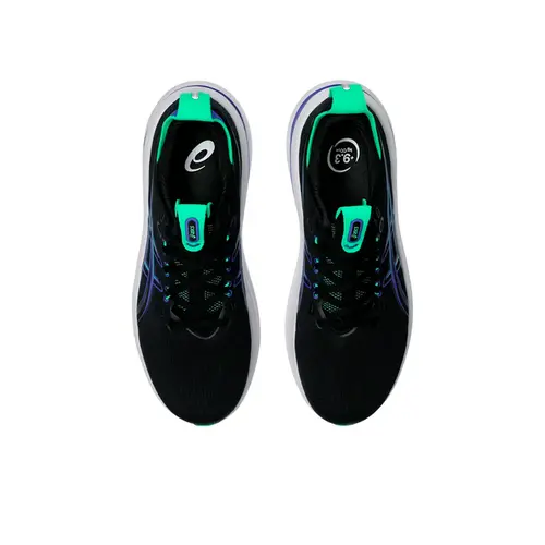Asics Tênis Masculino Gel Nimbus 28 Black/Cobalt Burst 1011C127 (003)