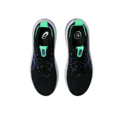 Asics Tênis Feminino Gel Nimbus 28 Black/Cobalt Burst 1012B899 (003)