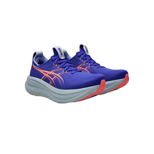 Asics Tênis Feminino Gel Nimbus 28 Cobalt Burst/Sun Coral 1012B899 (401)