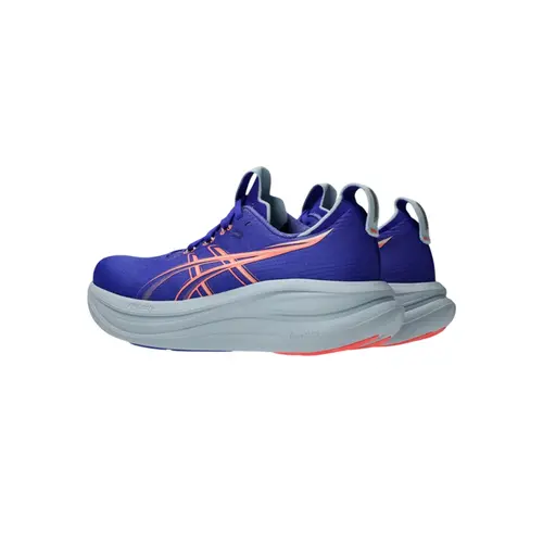 Asics Tênis Feminino Gel Nimbus 28 Cobalt Burst/Sun Coral 1012B899 (401)