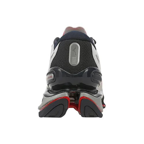 Mizuno Tênis Masculino Wave Prophecy 15 Preto/Branco/Vermelho 102365001 (BCMHVM)