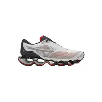 Mizuno Tênis Masculino Wave Prophecy 15 Preto/Branco/Vermelho 102365001 (BCMHVM)