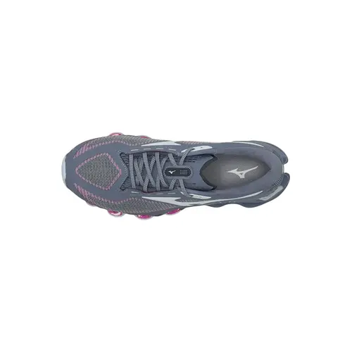 Mizuno Tênis Unissex Wave Prophecy 15 Grafite/Lilas 102364003 (GRALIL)