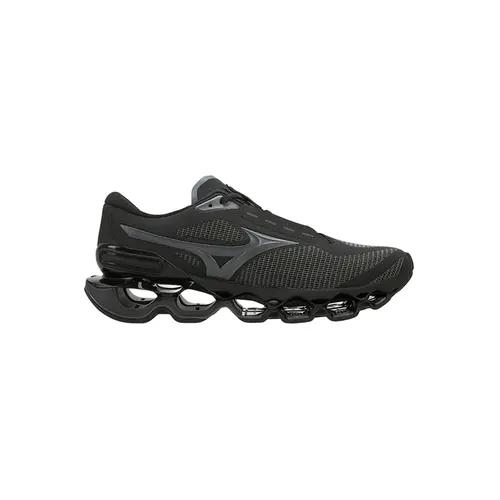 Mizuno Tênis Unisex Wave Prophecy 15 Preto/Cinza Mescla 102364003