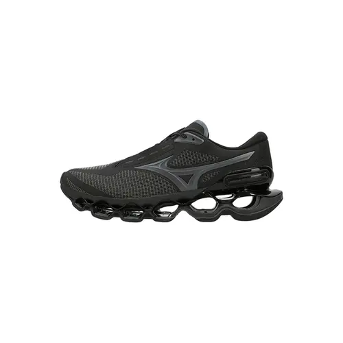 Mizuno Tênis Unisex Wave Prophecy 15 Preto/Cinza Mescla 102364003