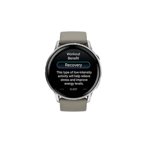 Garmin Smartwatch com GPS Venu 4 45mm Prata/Cinza